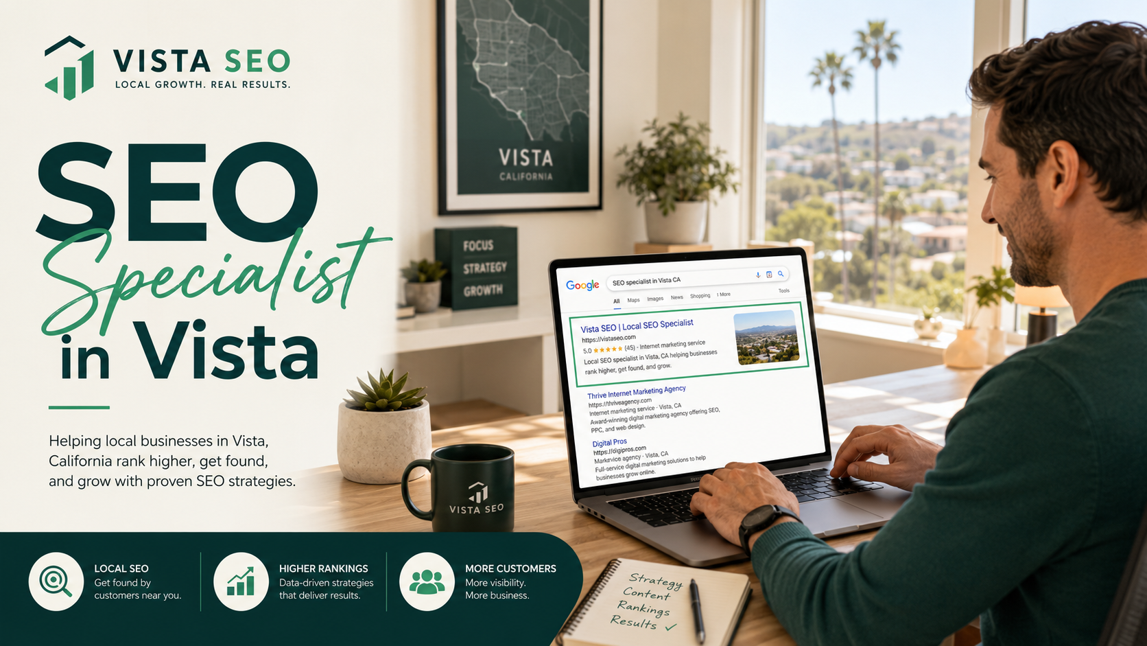 SEO Specialist in Vista